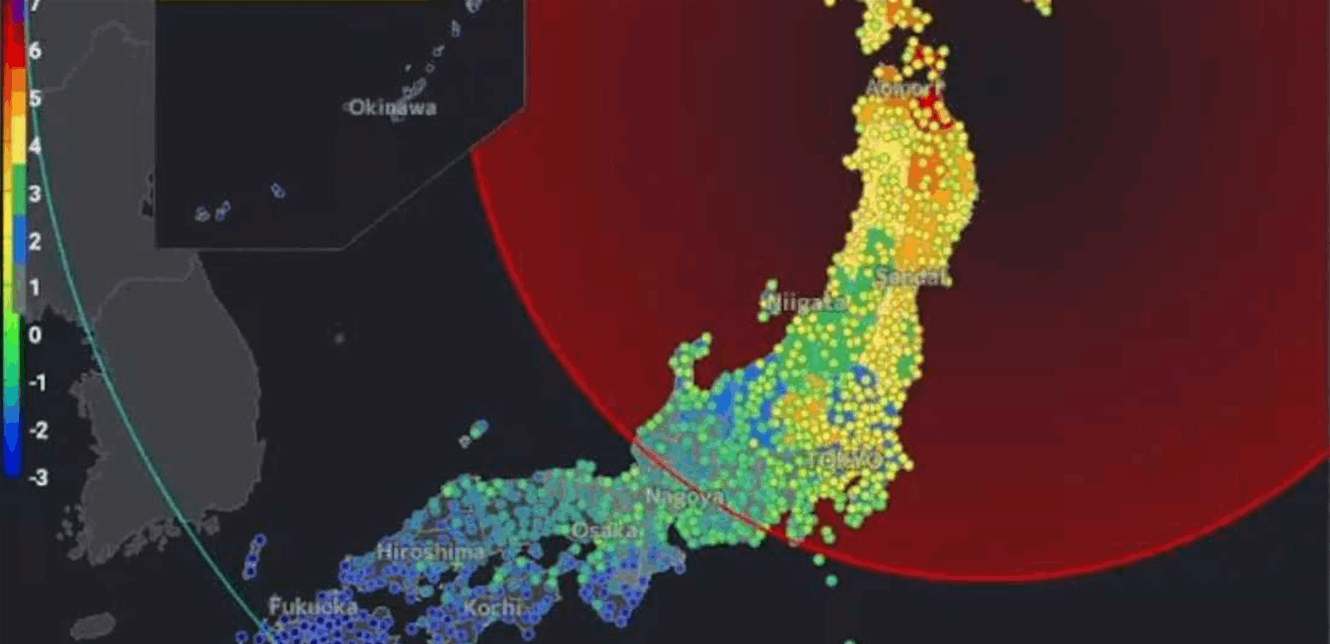 اليابان تواجه زلزالًا قويًا.. ومخاوف من كارثة تسونامي