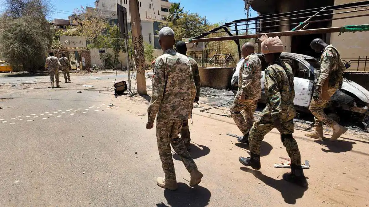 حكومة السلام تتهم قوات بورتسودان بقصف قافلة مدنية