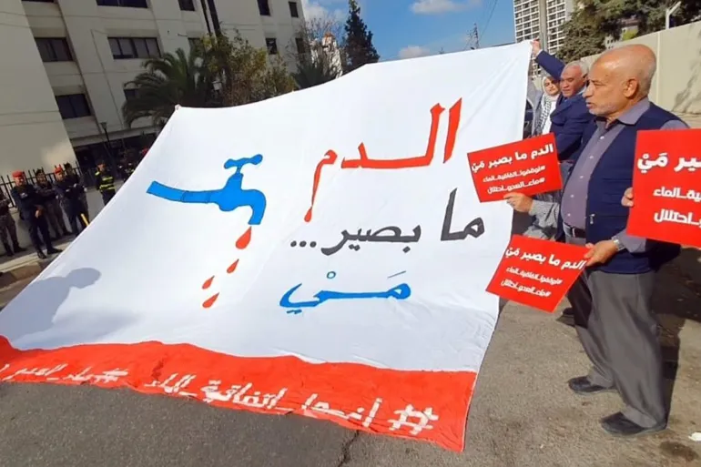 خلاف المياه بين الأردن وإسرائيل يدخل مرحلة جديدة
