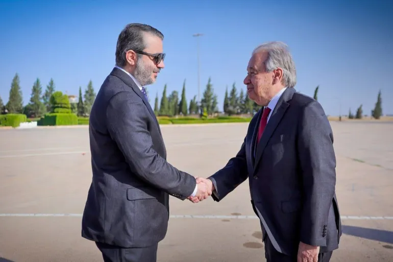 الأمين العام للأمم المتحدة يبدأ زيارته الأولى لدمشق