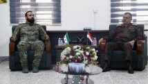 أول لقاء ميداني بين قيادتي حرس الحدود السورية والعراقية
