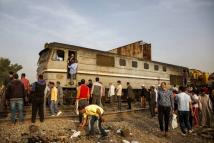مصر.. خروج عربة قطار عن القضبان وإصابة 14 شخصًا