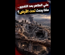 فيديو: علي الطاهر بعد التفجير.. ماذا يحدث تحت الأرض؟