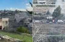 إسرائيل تشن غارات على ياطر وكفرشوبا