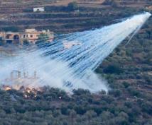 قصف إسرائيلي بالفوسفور يحرق الجنوب اللبناني