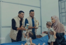 قافلة مصرية تدخل غزة لتخفيف أزمة نقص الغذاء للأطفال