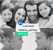 فيديو: أيهما أصعب تربية الصبي أم الفتاة؟(1د 16ث)