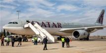 أول رحلة جوية قطرية إلى دمشق بعد 13 عاماً