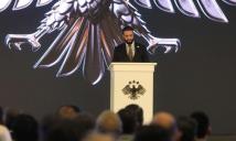 الشرع خلال حفل إطلاق الشعار الجديد للجمهورية: سوريا “لا تقبل التجزئة”